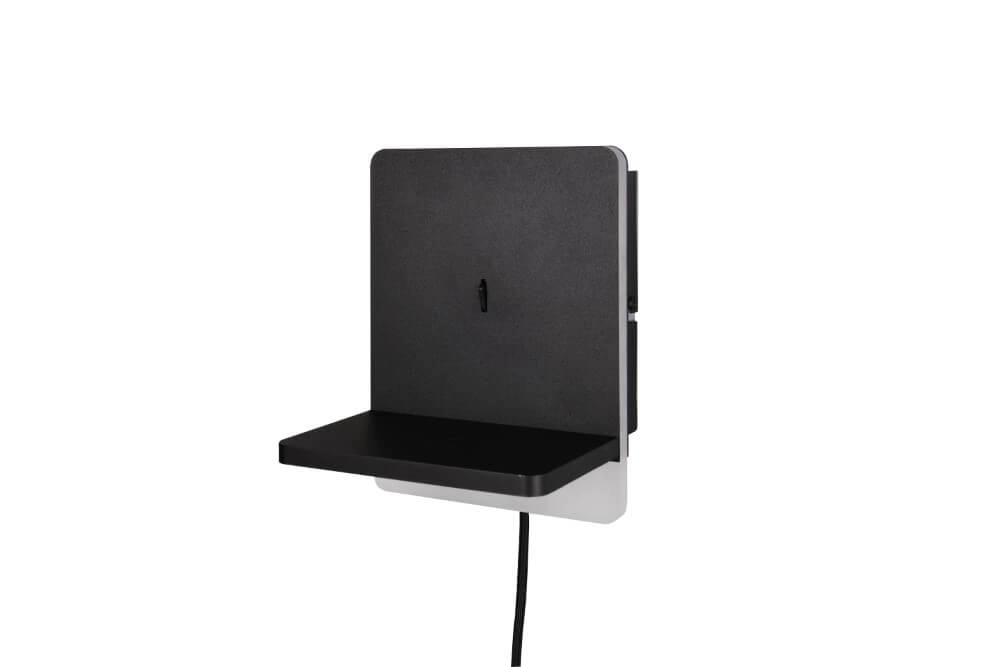 LED-Wandleuchte für Schlafzimmer Fairfield Schwarz Trio 4017807614787