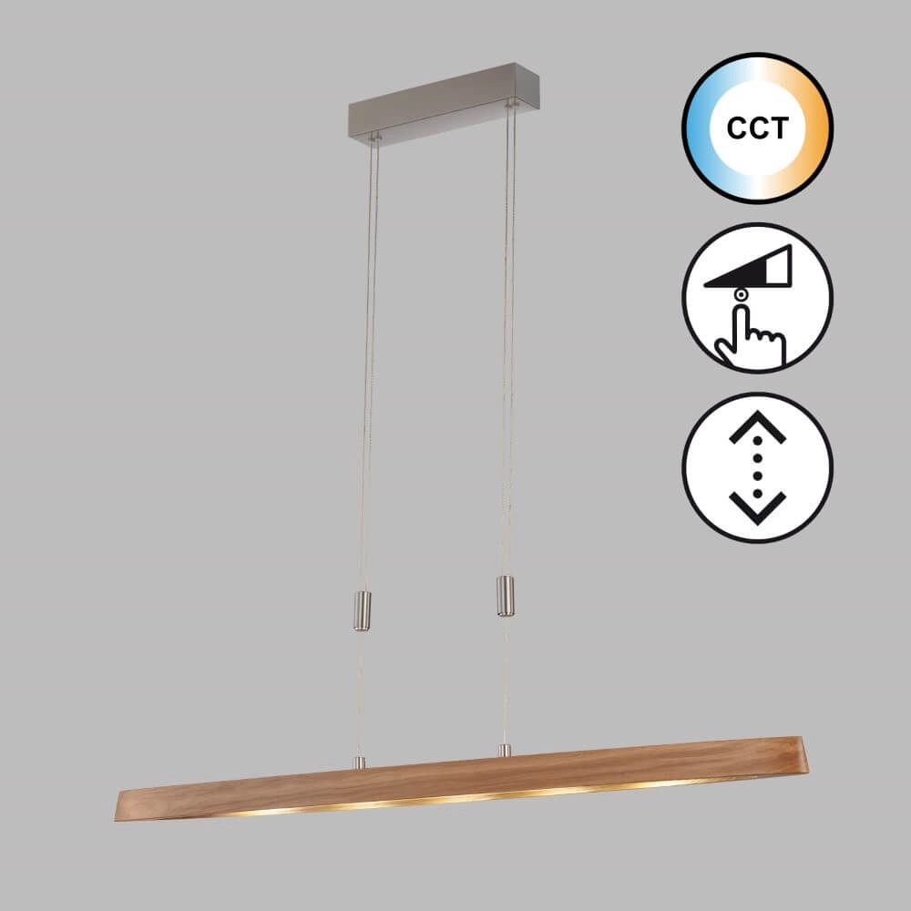 LED-Hängelampe Shine-Wood LED Fischer & Honsel 4003694610766