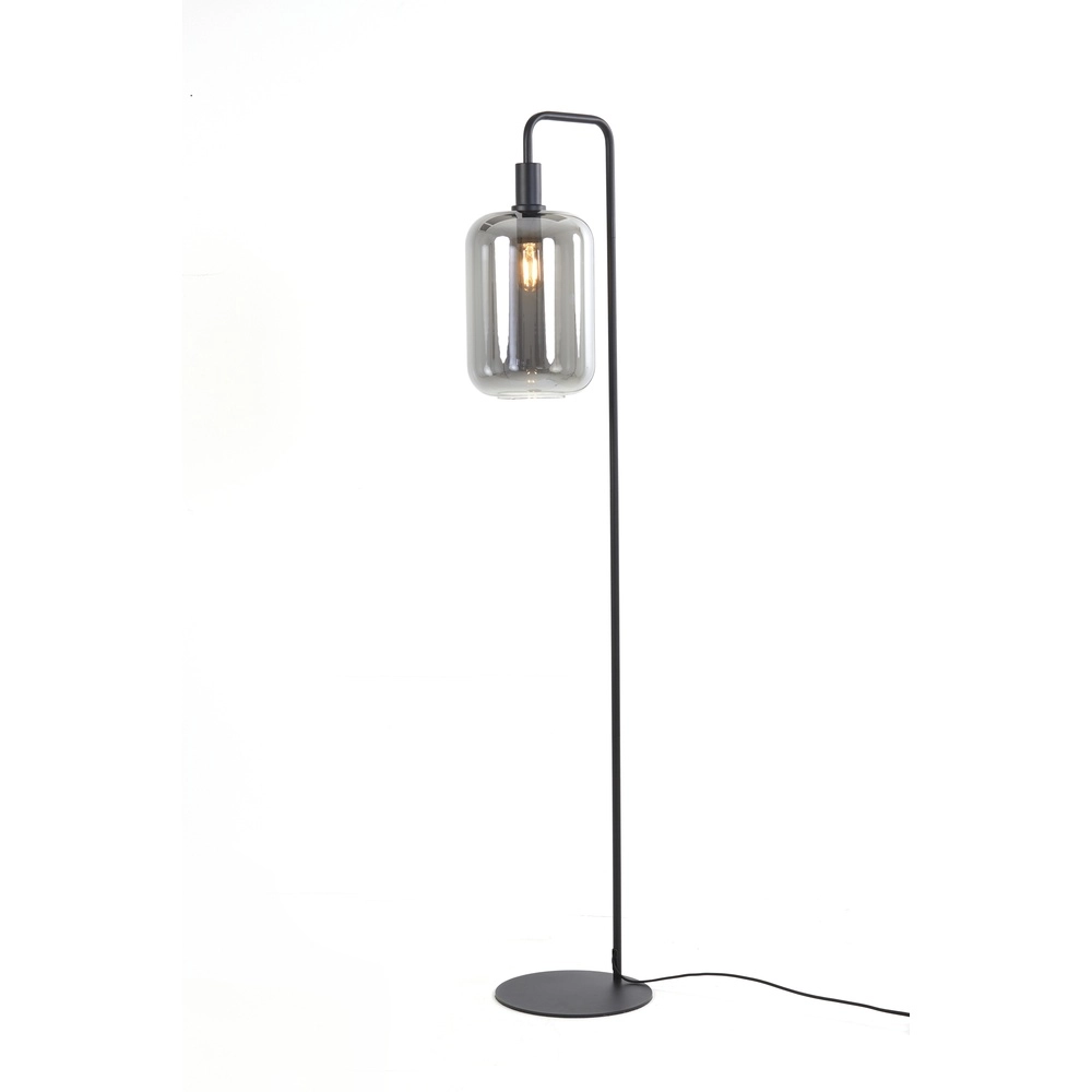 Stehlampe Lekar mit Rauchglas Light & Living 8717807636654