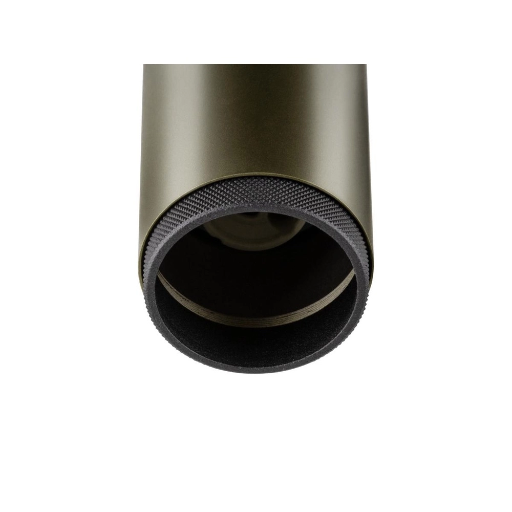 Aufputz-Spot Grip! L Bronze mit schwarzem Ring SLV 4024163304429