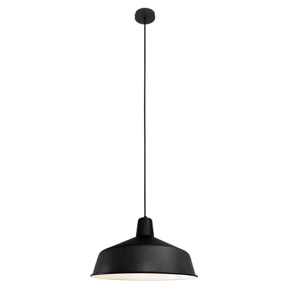 Ländliche Hängelampe Blackmoon Ø 40cm Steinhauer 8712746131000