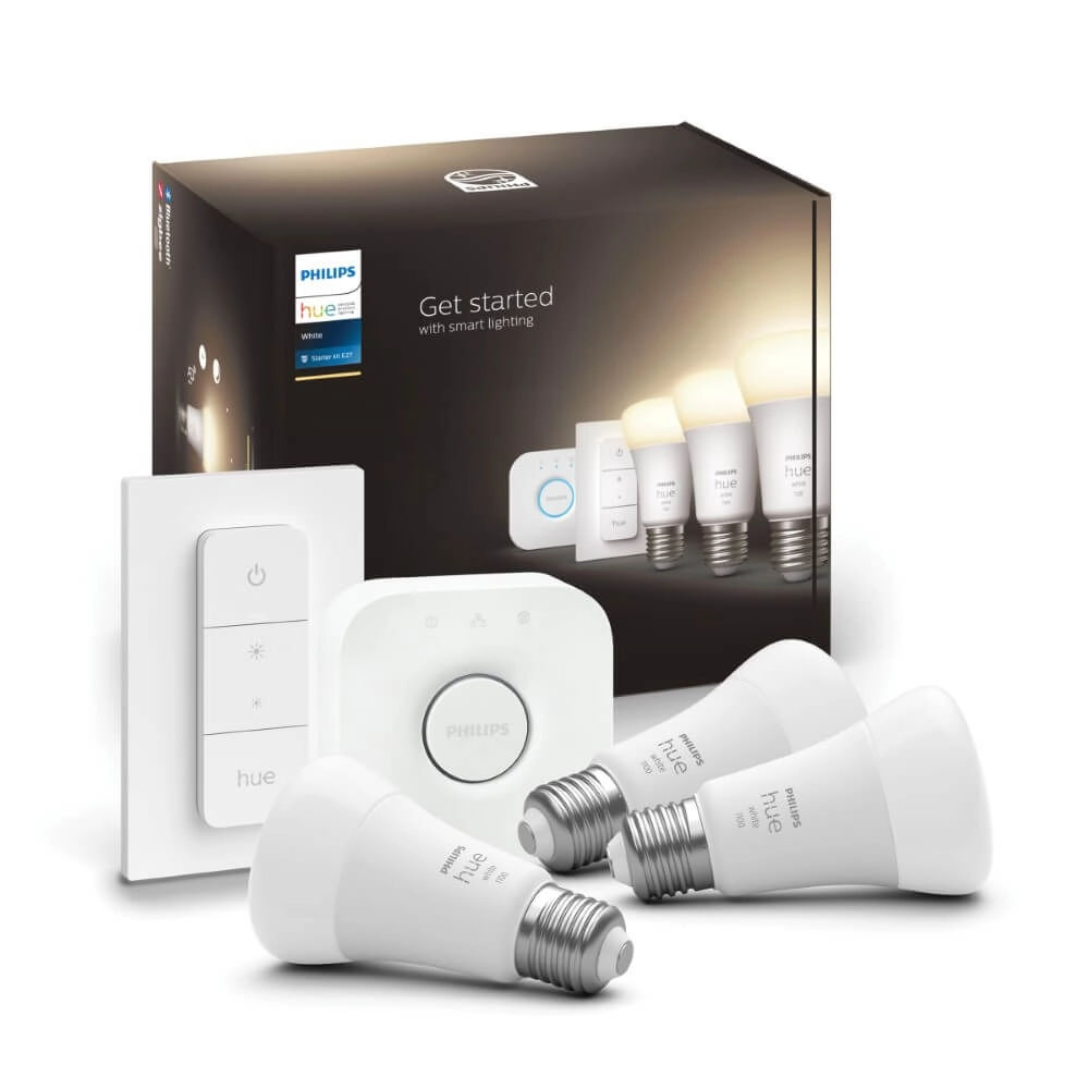 Hue Starterpack - E27 - 10W - White 3er-Set Philips 8719514289130
