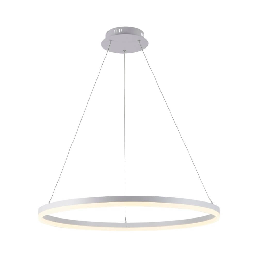 Moderne Hängelampe Titus Ø 80cm weiß Paul Neuhaus 4012248365373