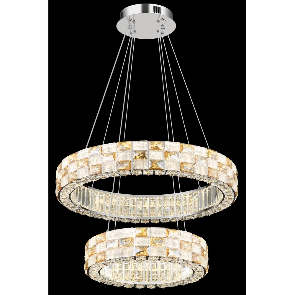 Pendellampe Lidia Chrom Globo 9007371586097