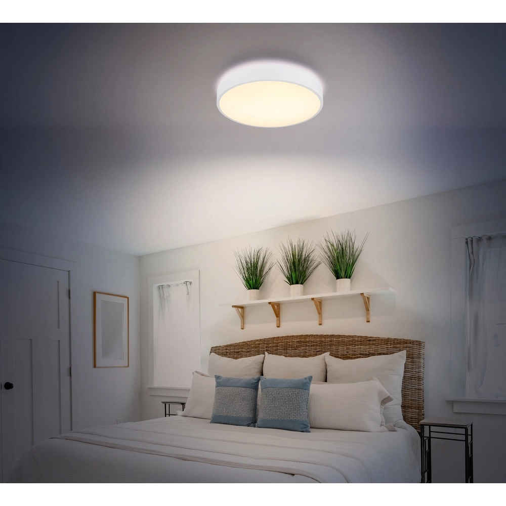 Design-Deckenlicht Nielsen weiß Ø 37,8 cm Globo 9007371566679