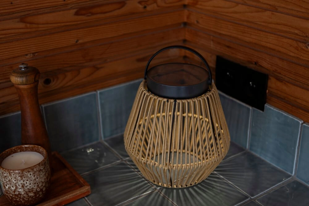 Solar table lamp Coppa rechargeable Lutec 6939412089560