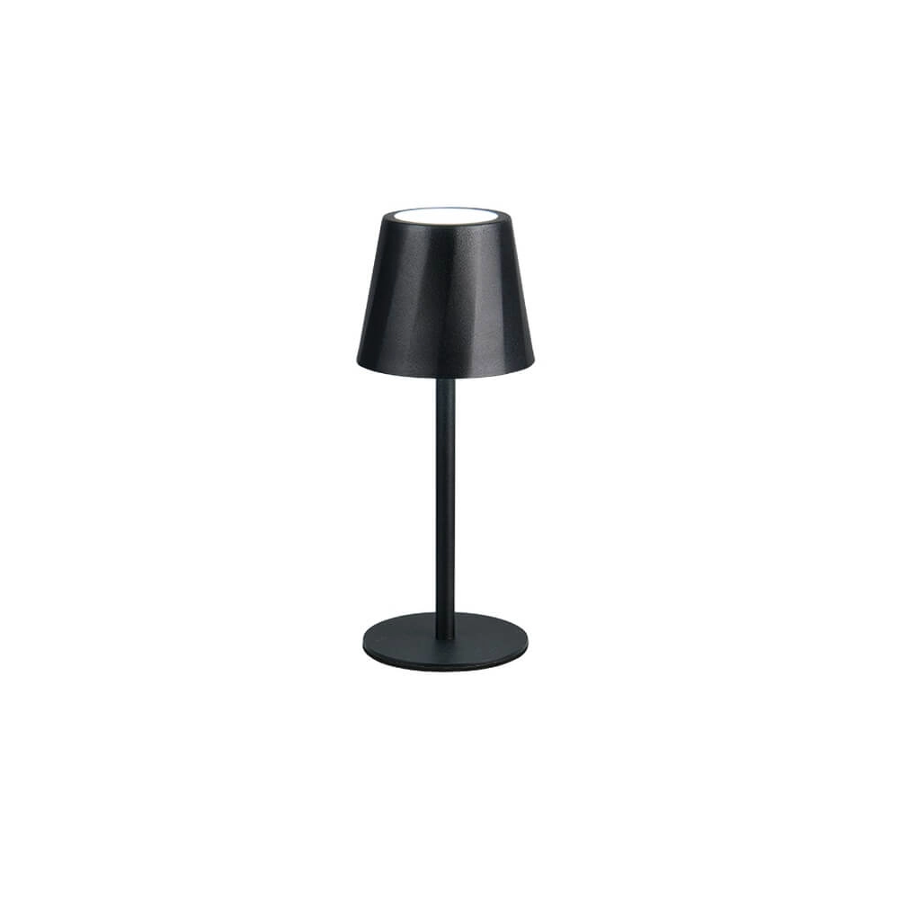 Wiederaufladbare Tischleuchte Diaz schwarz Trio 4017807644784