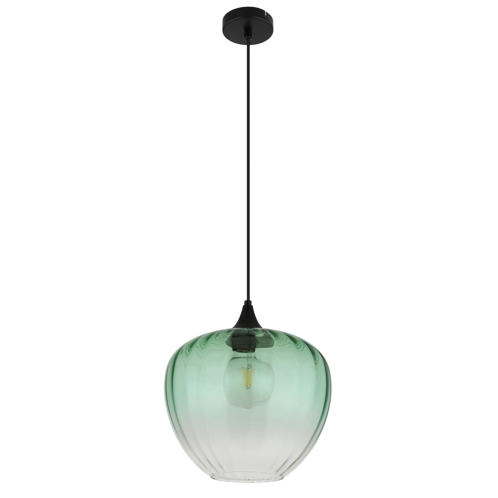 Pendellampe Sander Grünes Glas Globo 9007371509126