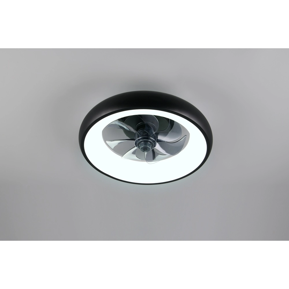 Eleganter Ventilator Muonio Schwarz Trio 4017807688221