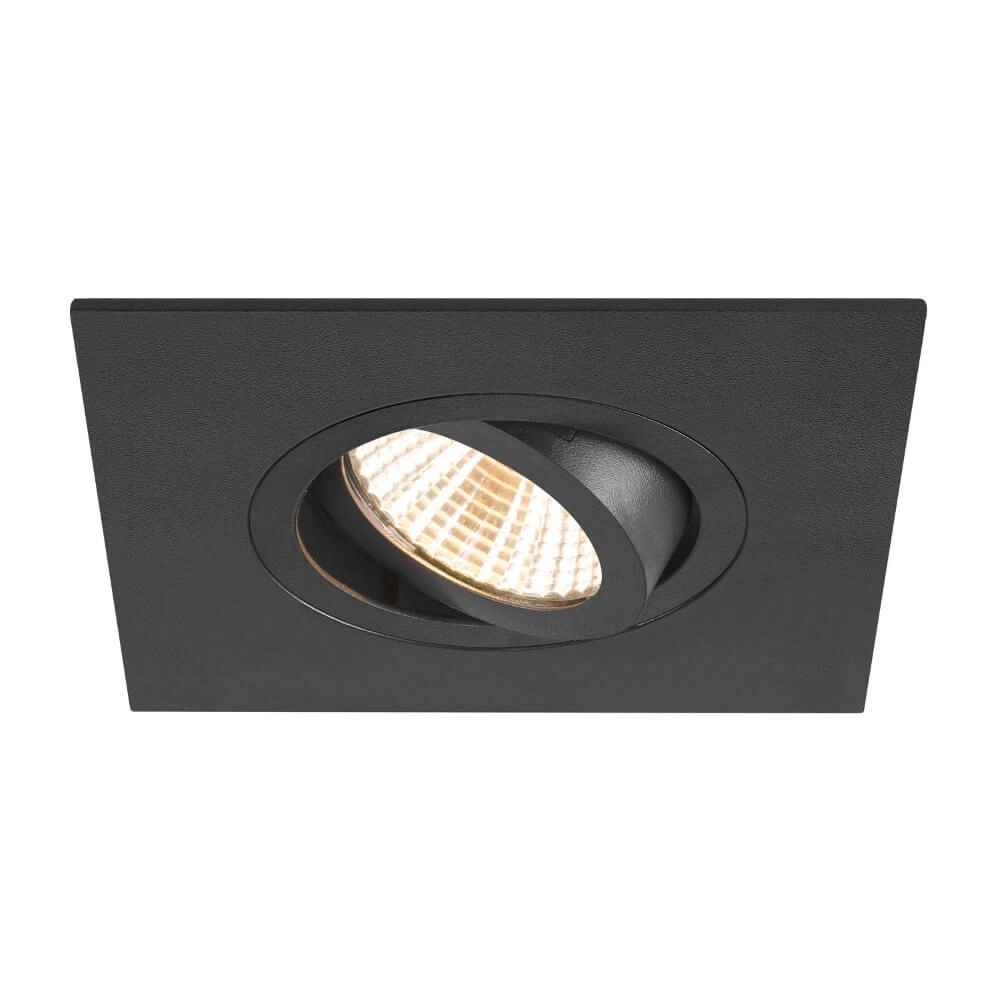 Montagering New Tria 75 XL quadratisch schwarz - ohne Beschlag SLV 4024163280464