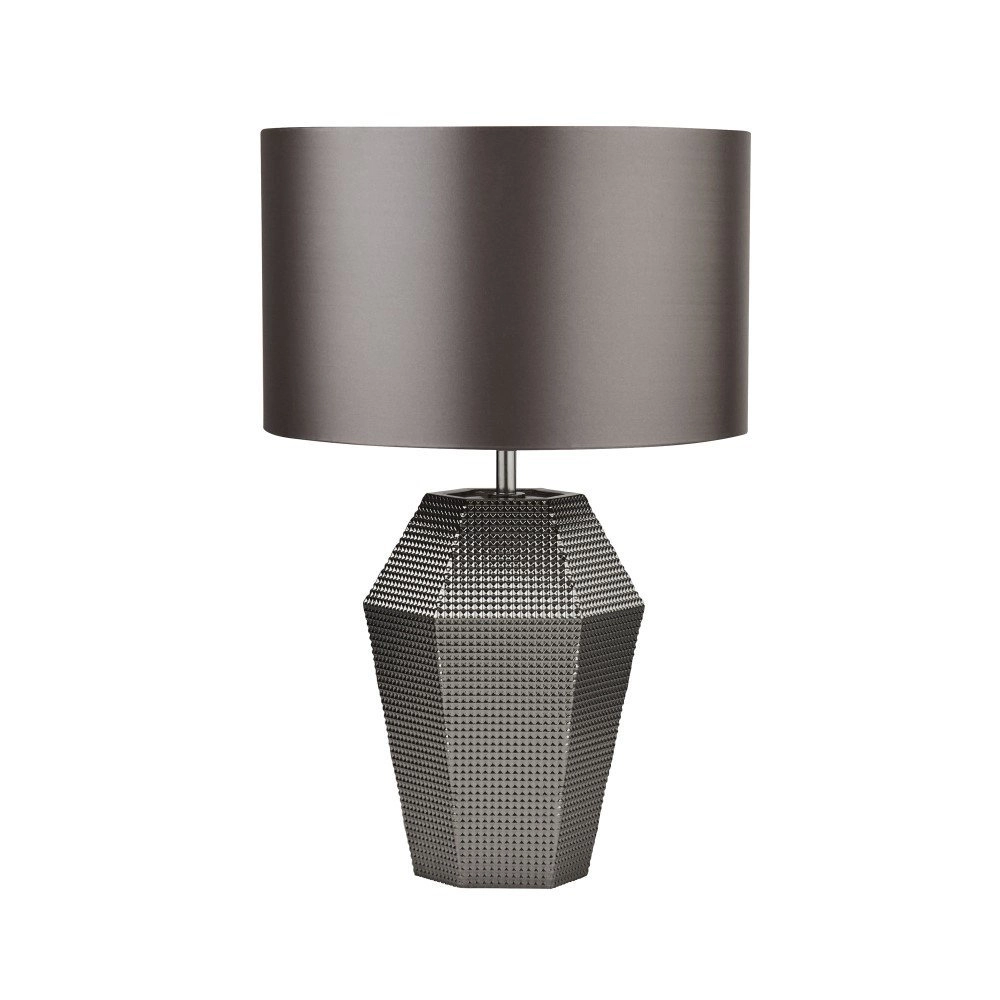 Graue Tischlampe Table Searchlight 5053423161297