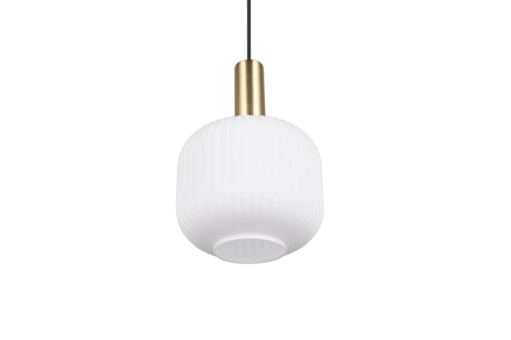 Pendeln Diva Ø 20cm - weißes Glas Trio 4017807614497