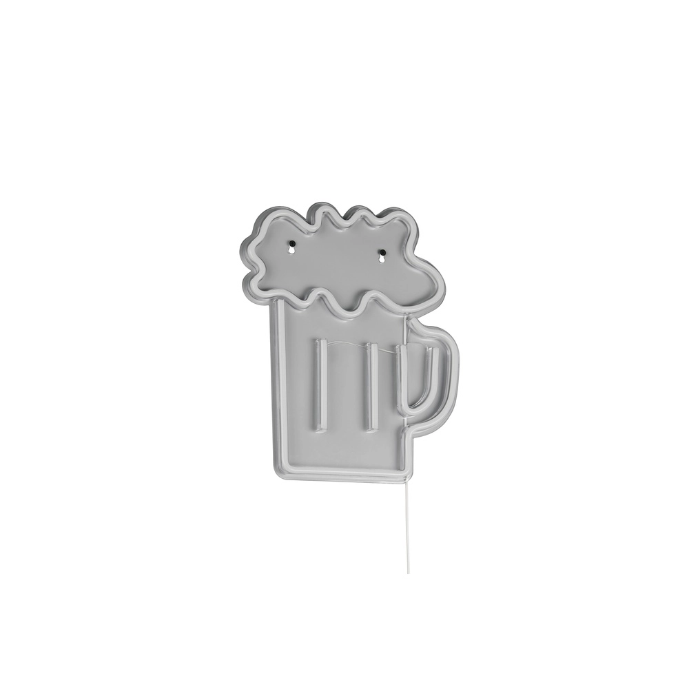 Neon-Wandleuchte Beer gelb Trio 4017807657470