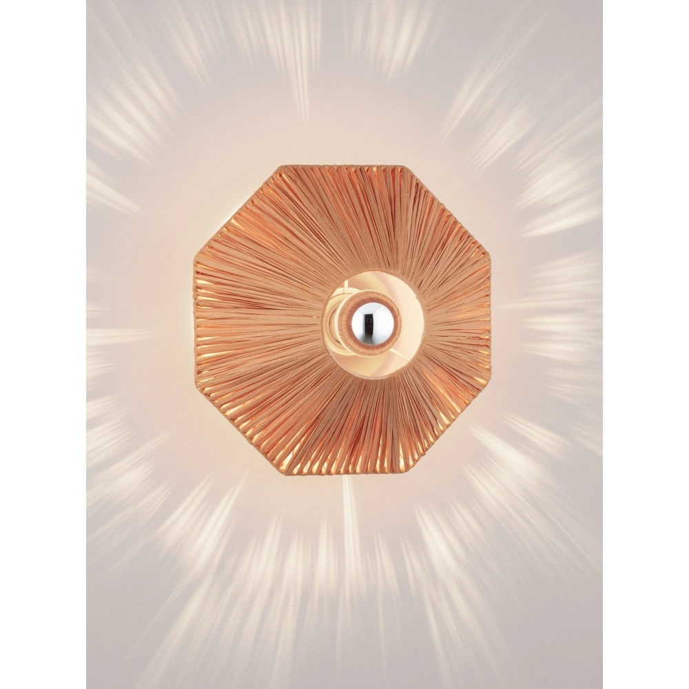 Wandlampe Elvio Terrakotta Ø 30 cm
