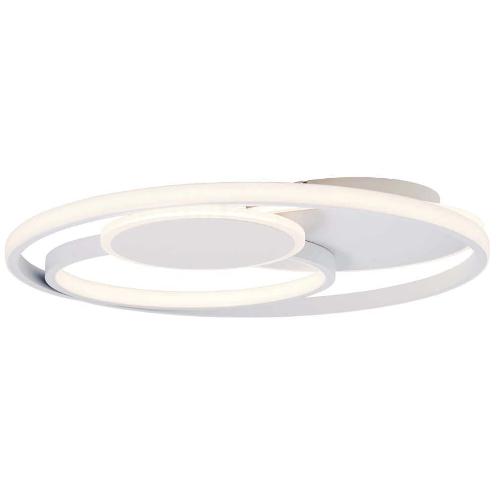 Deckenleuchte Runda 50cm 3-Ring weiß