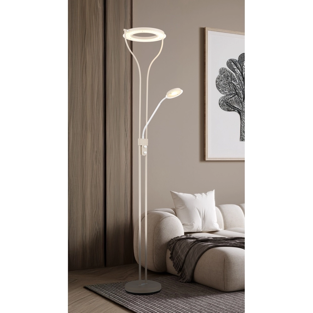 Design-Leseleuchte Ebro sandbraun Globo 9007371583263