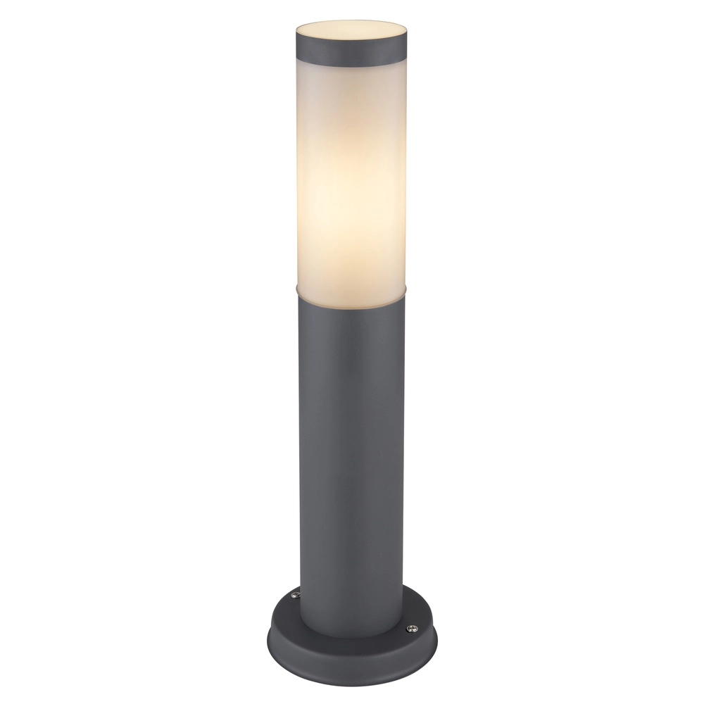 Gartenlampe Boston Anthrazit mit Weiß