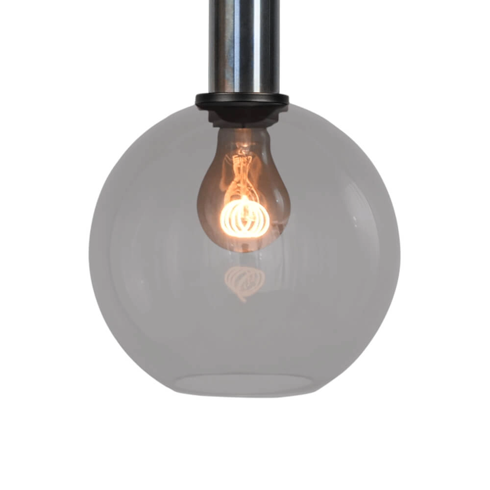 Hängelampe Ø 20cm Bella 2 Gesprenkeltes Öl mit Rauchglas Masterlight 8718121334202
