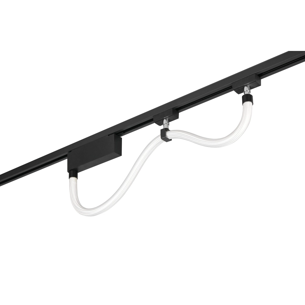 Schlauch für Schienenbeleuchtung Tube schwarz 92cm 2-phasig Trio 4017807667400