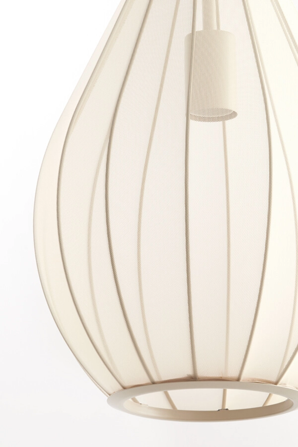 Japandi Pendelleuchte Itela creme Ø 28cm Light & Living 8717807702748