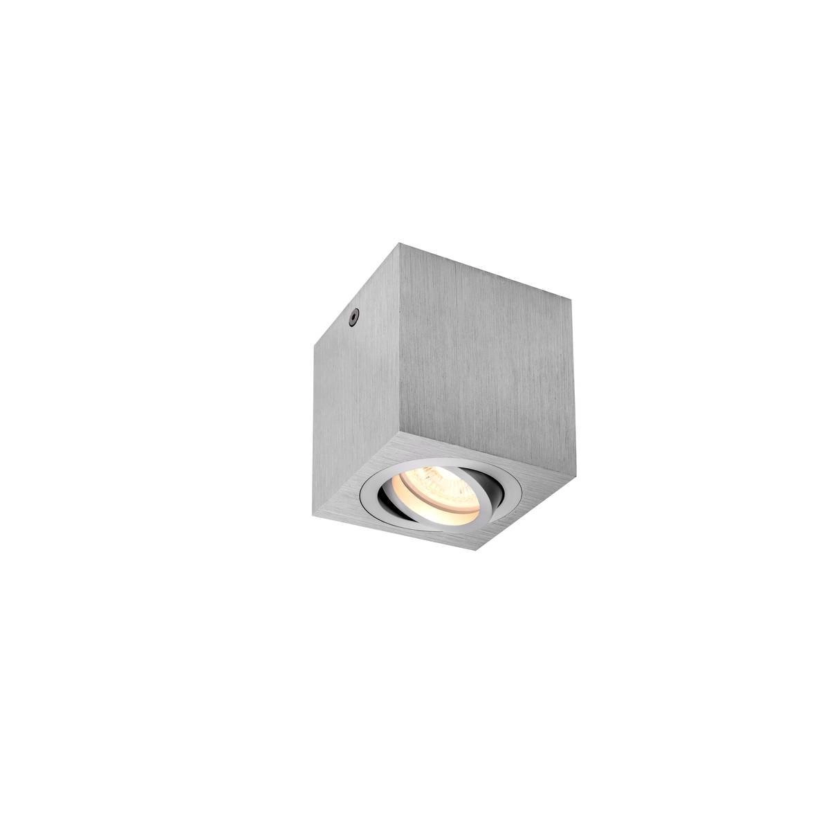Deckenleuchte Triledo GU10 8,5 cm Metallic-Grau