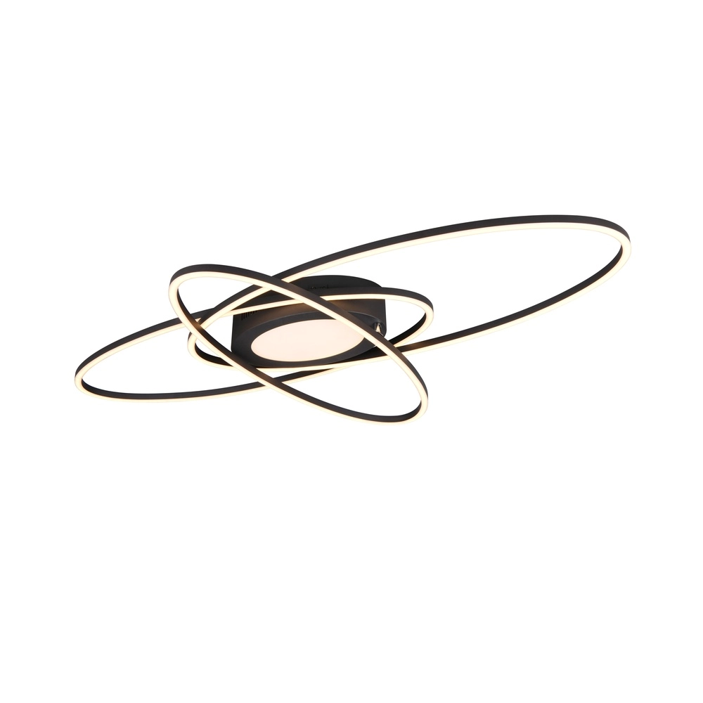 Moderne Deckenlampe Ovine Schwarz