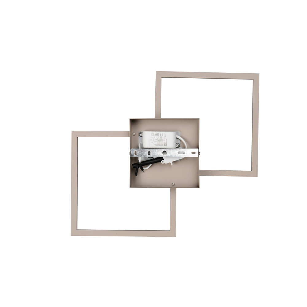 Moderne Deckenlampe Trail 60 cm sandbraun Trio 4017807713572