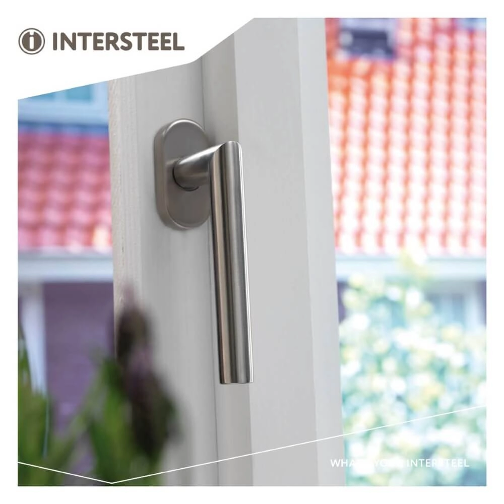 Griff für Fenster Hoek 90 Edelstahl Intersteel 8714186058169