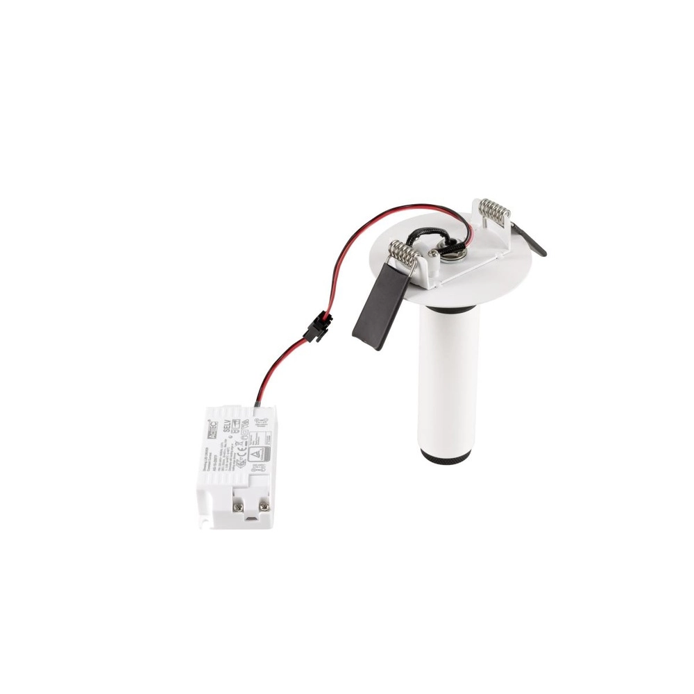 Einbaustrahler Grip! S weiß mit schwarz 2700K SLV 4024163304849
