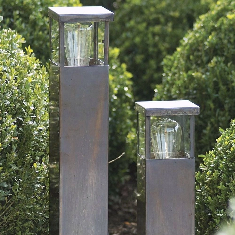 Ländliche Gartenlampe Vitrine 40cm Authentage 8716803505469