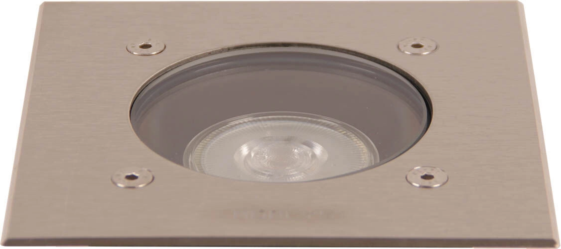 Bodenspot RVS spot quadratisch Edelstahl Franssen 7042891551554
