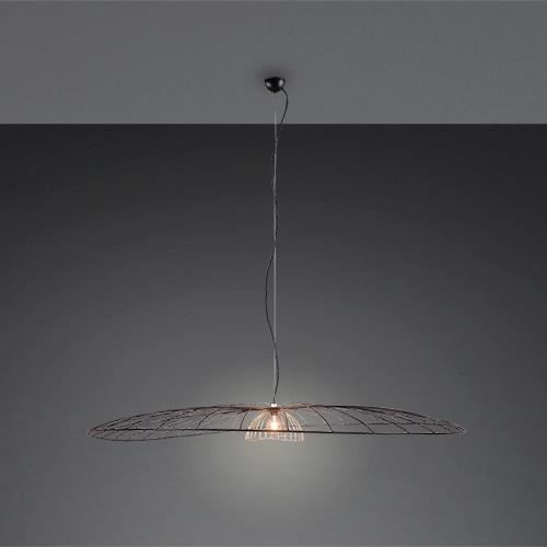 Pendellampe Lauris Ø 200cm schwarz