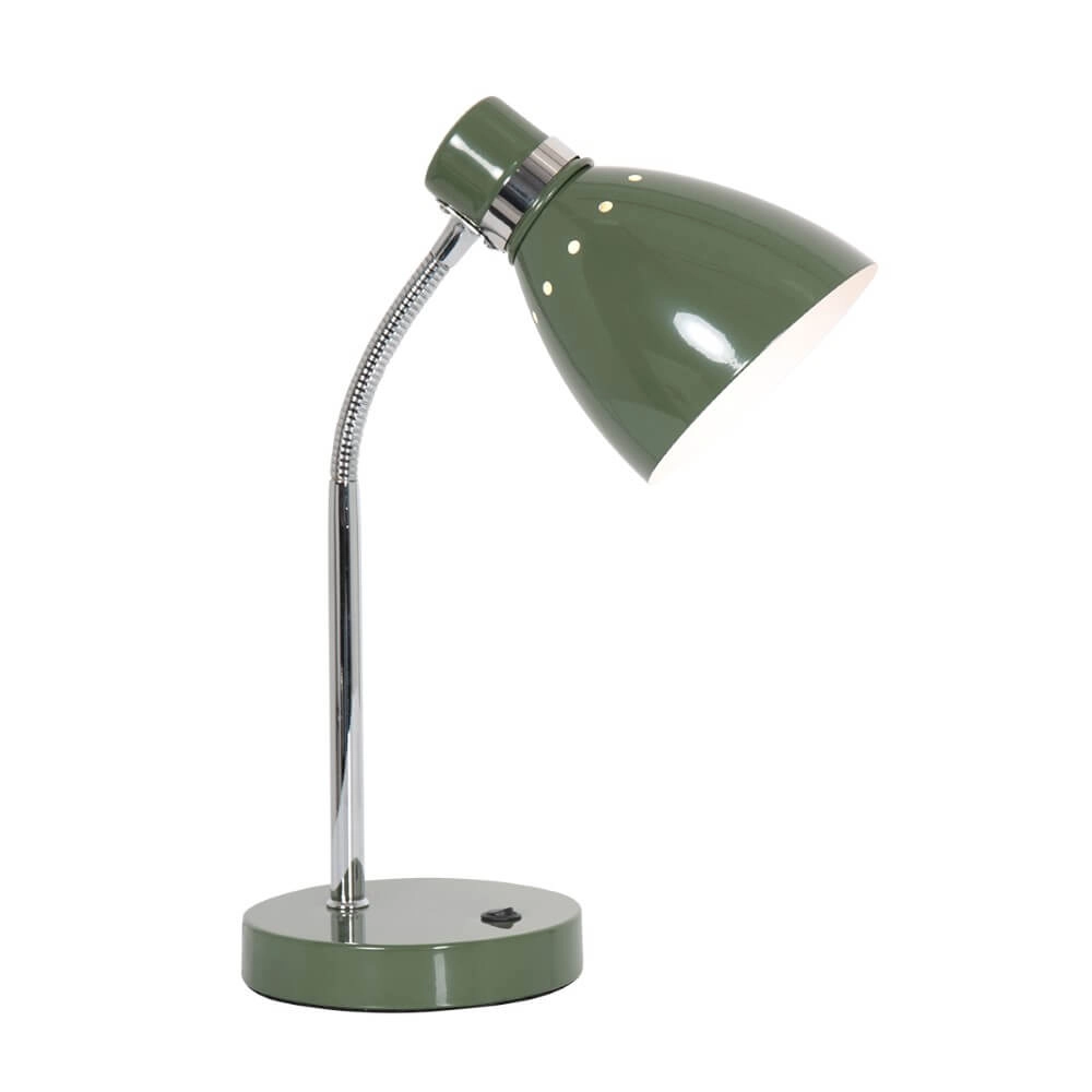 Grüne Schreibtischlampe Spring