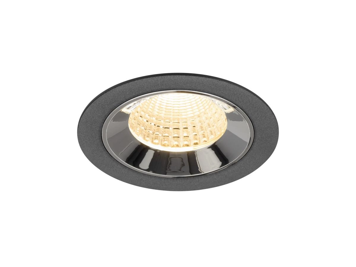 Einbau-Strahler Numinos M Schwarz/Chrom 2700K - 55gr SLV 4024163311519