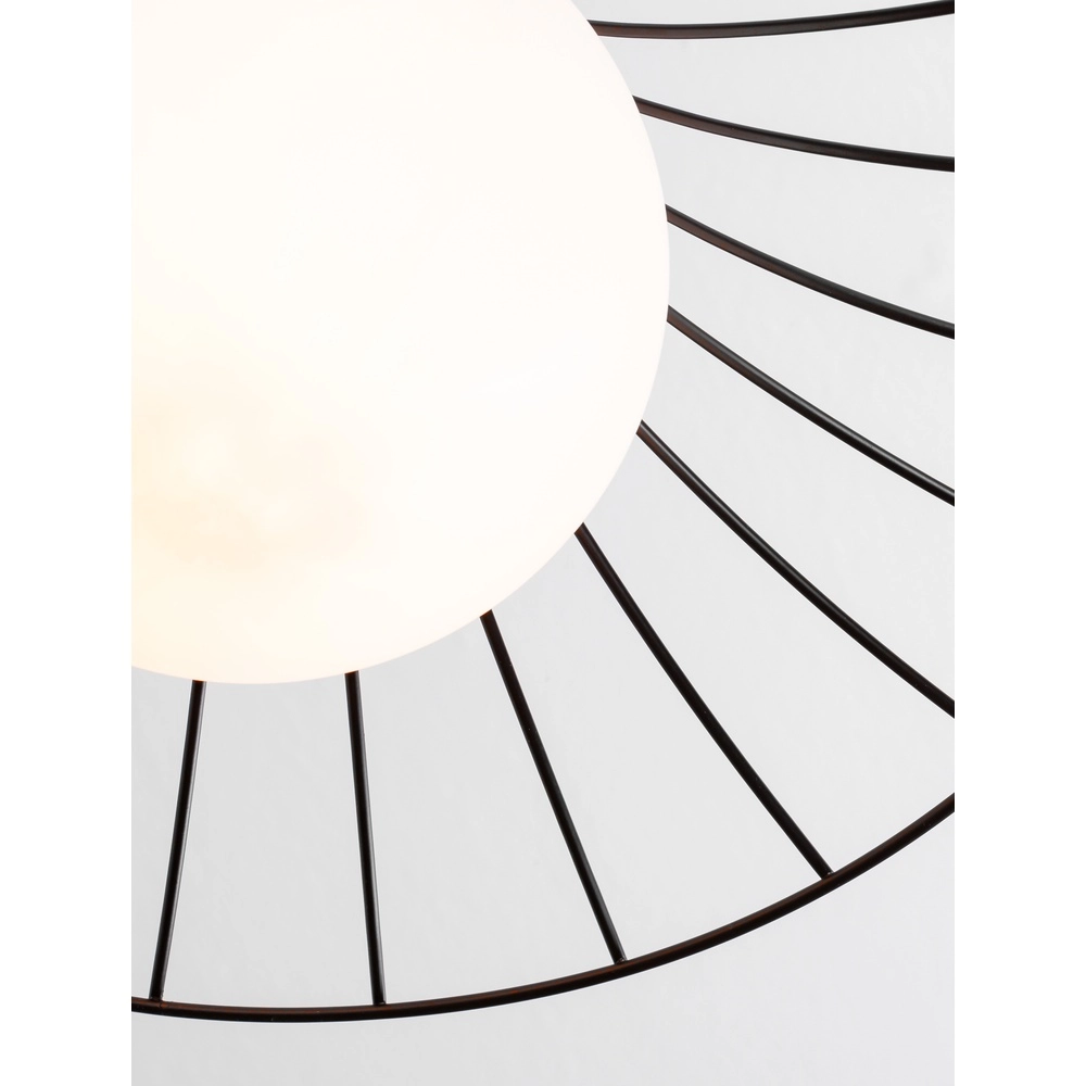 Schwarze Pendelleuchte Fly Ø 36cm Lyora 5212017436221