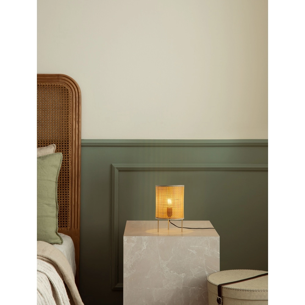 Tischlampe Canto Ø 19,5 Rattan Lyora 5212017465627