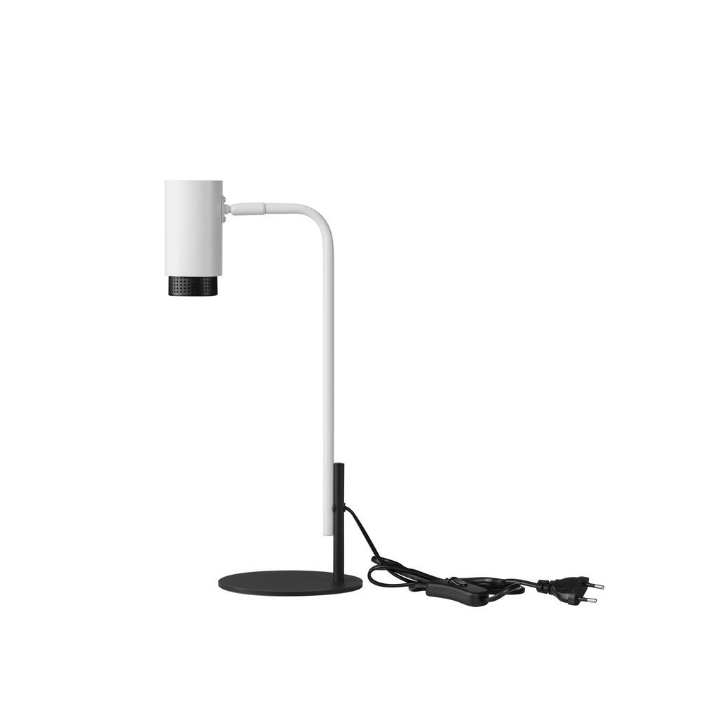 Schreibtischlampe Nessi weiß mit schwarz Lyora 5212017475190