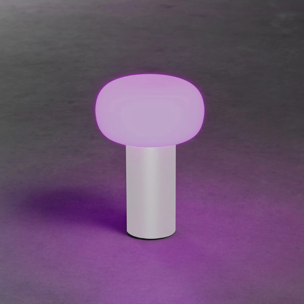 Wiederaufladbare Tischlampe Antibes Weiß KonstSmide 7318308262529