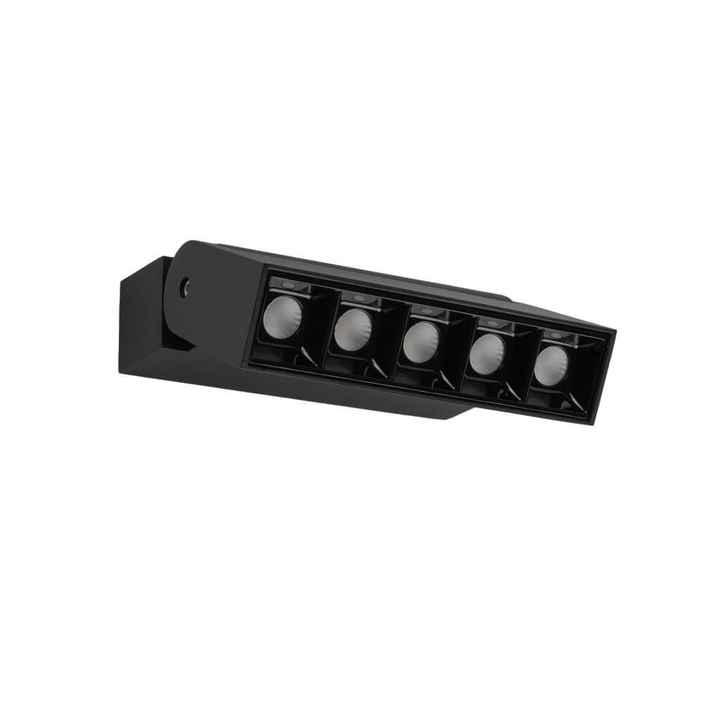 Richtbarer Wandstrahler Focus Mini Schwarz - 3000K Lyora 5903139100687