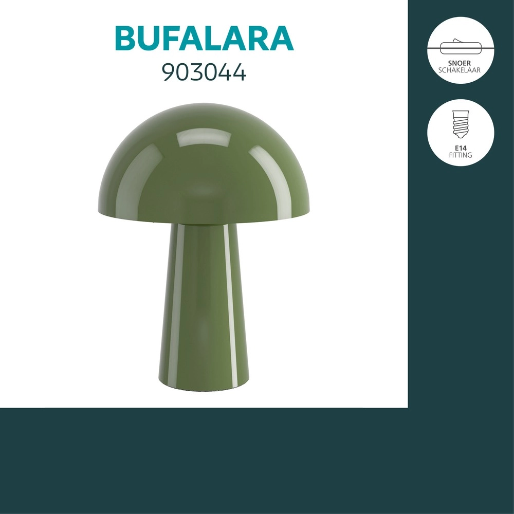 Tischlampe Bufalara Grün