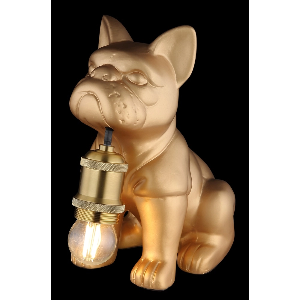 Tischlampe Dogo Hundegold Globo 9007371566327