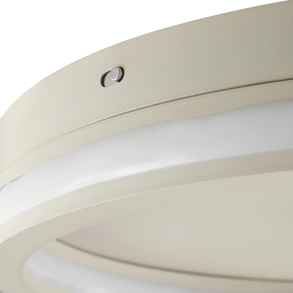 Beige Deckenlampe Revola Design Ø 40cm Brilliant 4004353477461