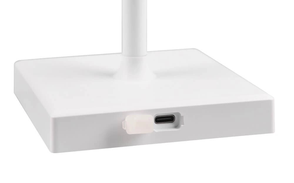 Wiederaufladbare Tischlampe Sanchez Weiß Trio 4017807570571