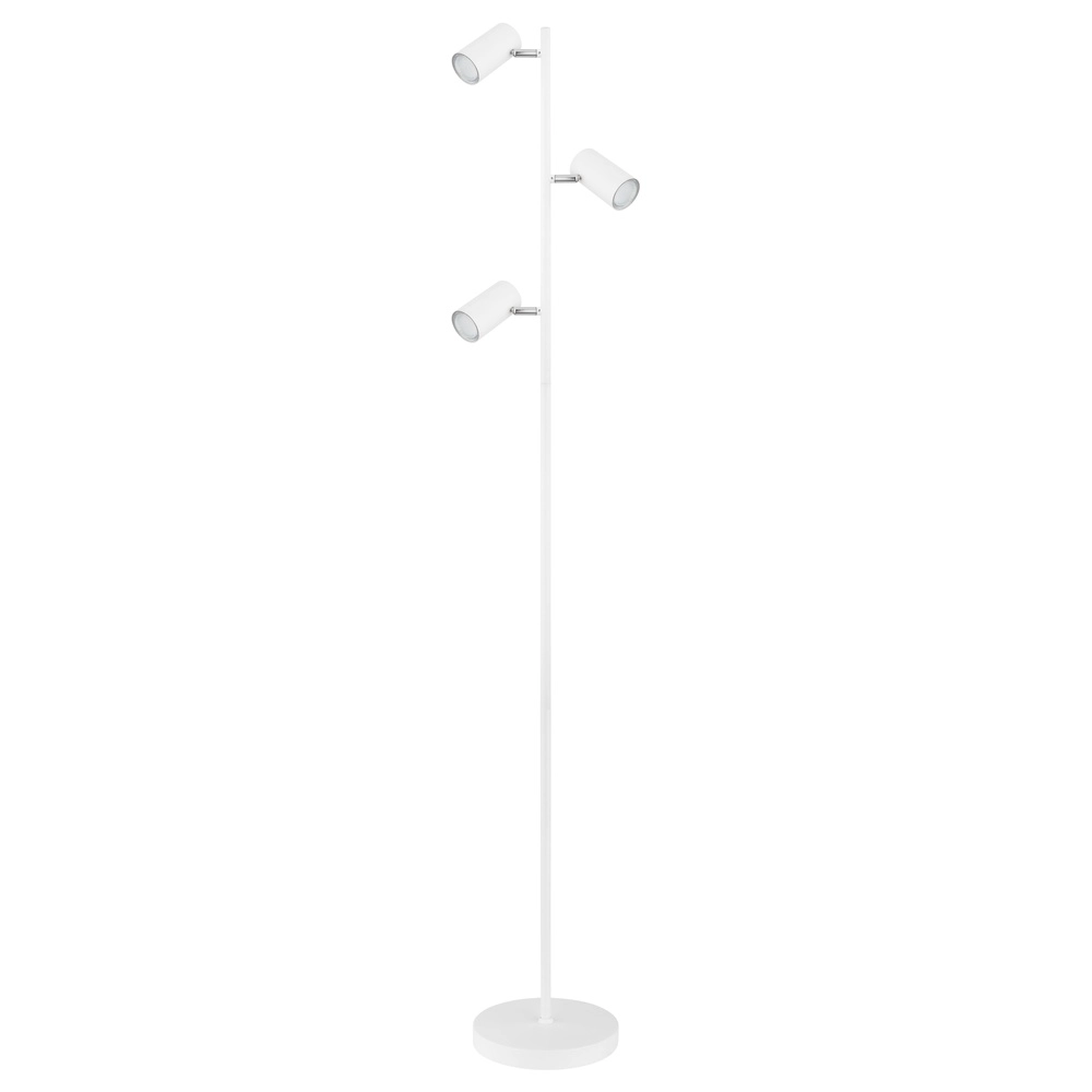 Stehlampe 3-Leuchten Robby Weiß Globo 9007371422876