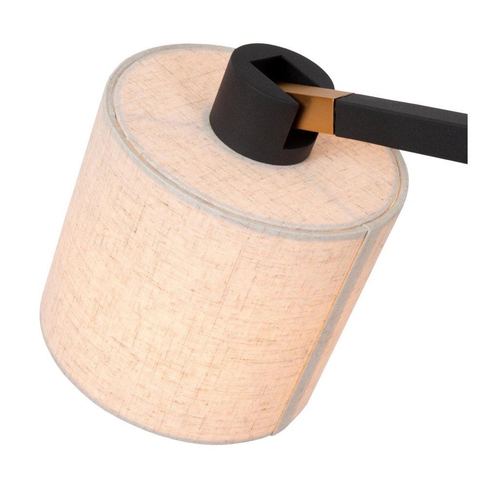 Stehlampe Lesley Schwarz Lucide 5411212032188