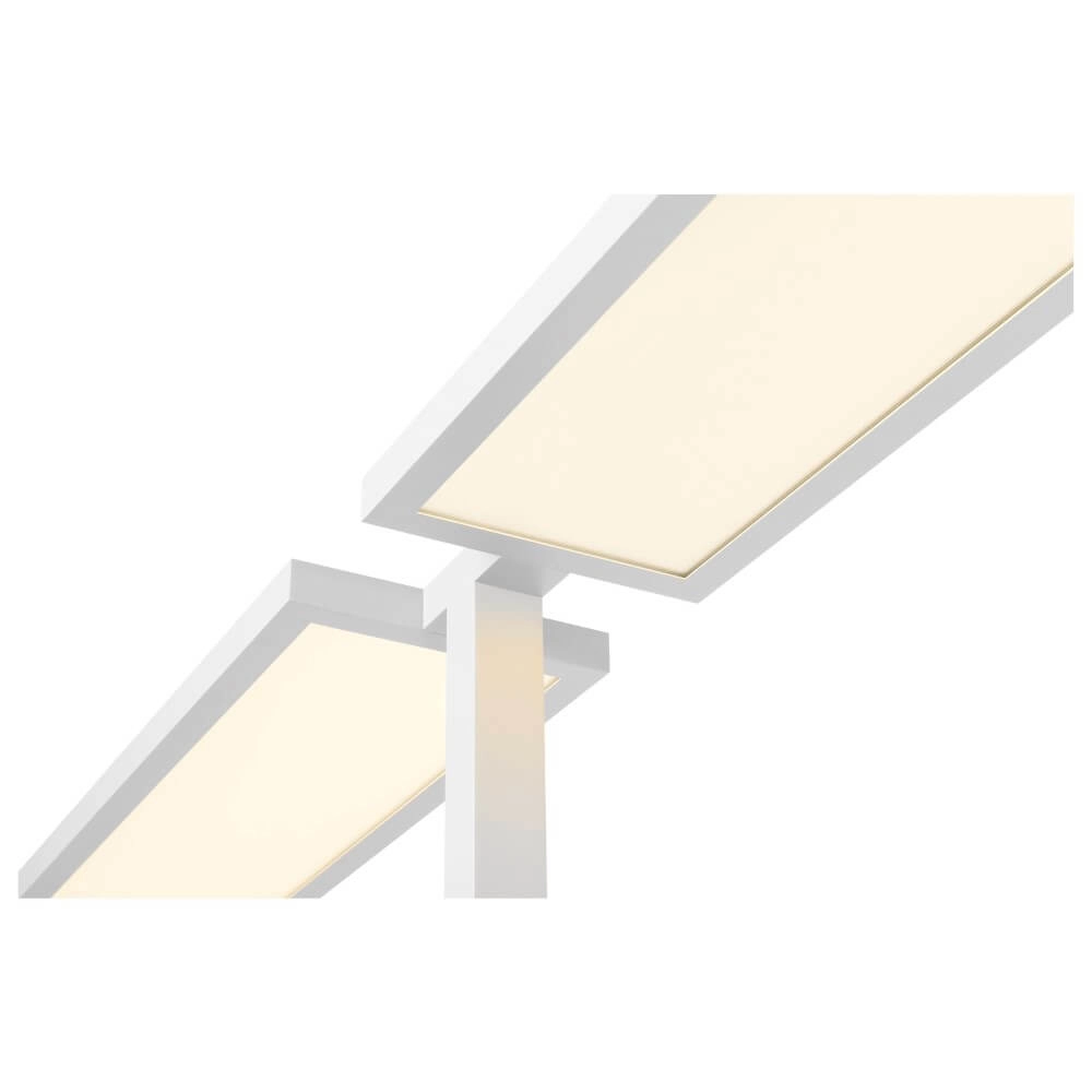LED-Büro-Stehleuchte Worklight Pro weiß - doppelt SLV 4024163277969
