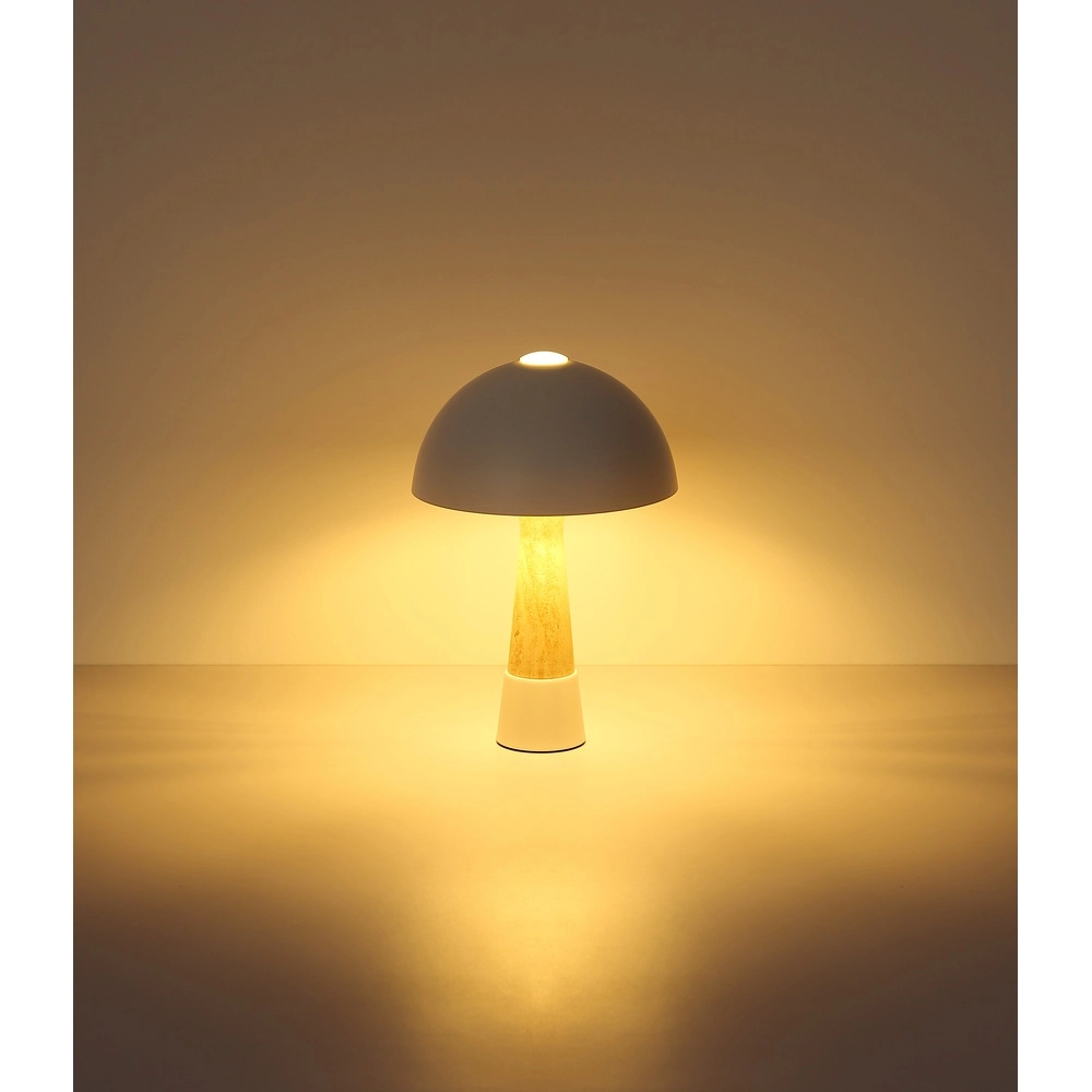 Einzigartige Tischlampe Paulin Sandbraun Globo 9007371566709
