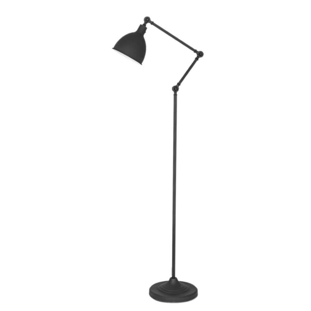 Stehlampe Bazar Mattschwarz