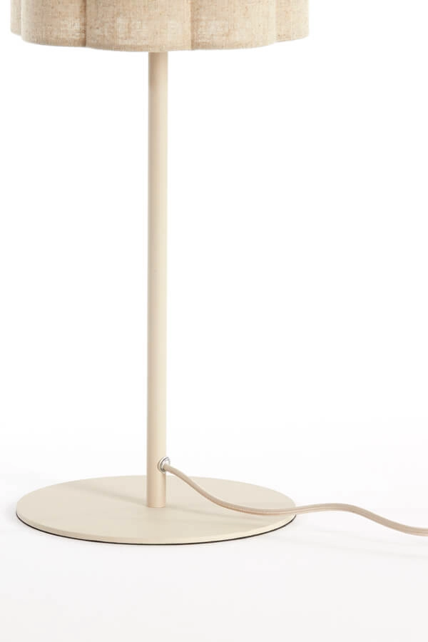 Tischlampe Fringe Ø 20cm Skandinavisch Light & Living 8717807706906