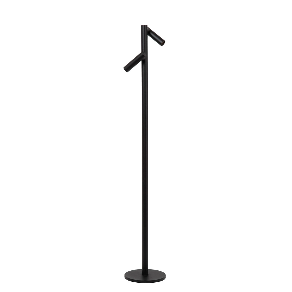 Wiederaufladbare Leselampe Antrim 2-Licht schwarze IP54